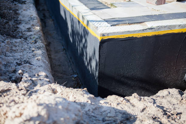 Residential Foundation Crack Repair installation at a West Hempstead, NY home by SJ Waterproofing Pros